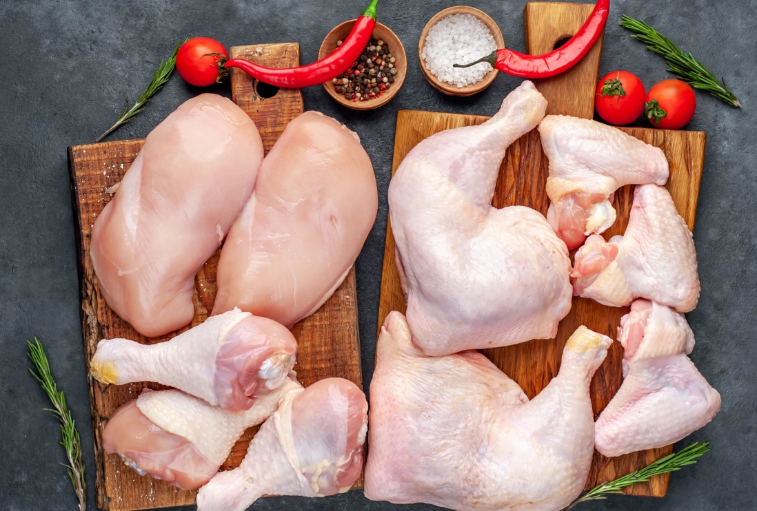 Mięso drobiowe: kurczak, indyk, gęś